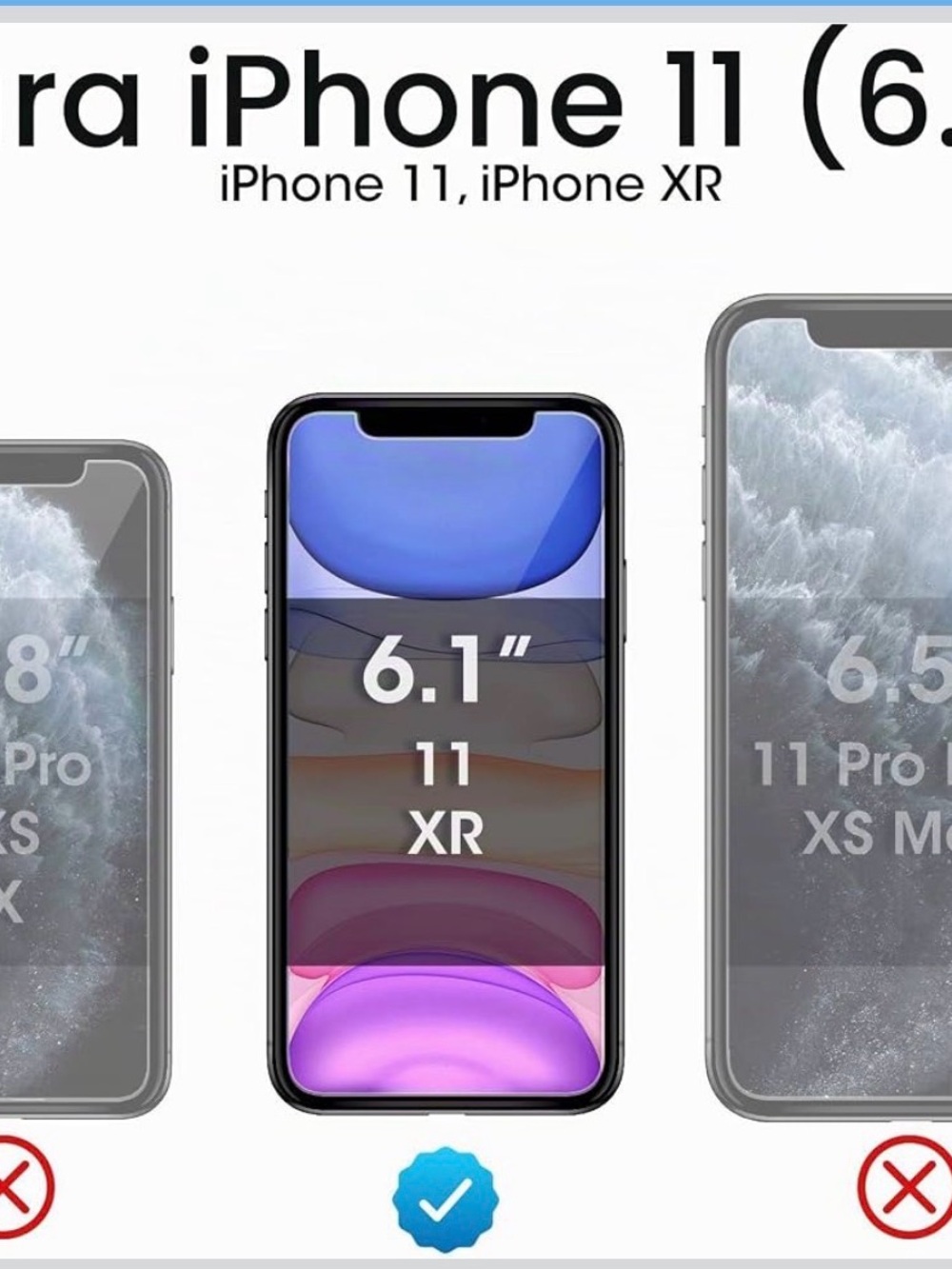 Tempered Glass Screen Protector - Clear - Picture 2 of 5